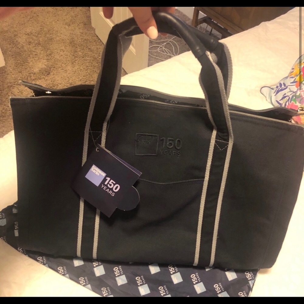 Authentic Goldman Sachs Garment Duffle